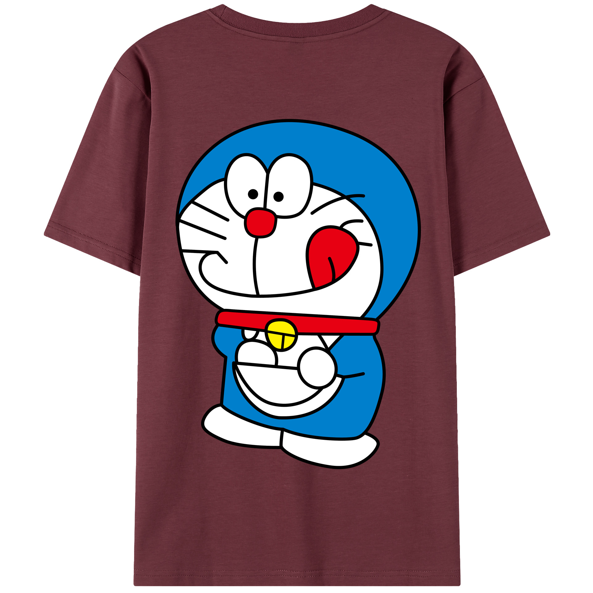 （画像用） ドラえもん Doraemon 綿100％半袖Tシャツ（背面プリント）